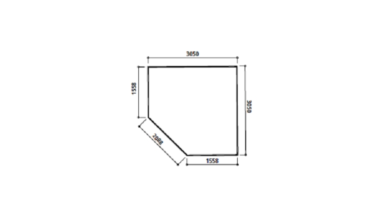 Abri de jardin en Bois NANCY 7,78 m² S8207