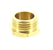 Bouchon Laiton Mâle 15 x 21 à Visser - Ref 92652 - Comptoir de Picardie
