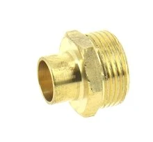 Manchon F à souder Ø14 mm et M à visser 20 x 27 - Ref 92431 - Comptoir de Picardie