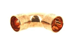 Raccord Coudé à 90° FF Ø 22 mm à Souder pour Tube Cuivre - Ref 92115 - Comptoir de Picardie