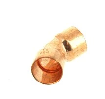 Raccord Coudé à 45° FF Ø 16 mm à Souder pour Tube Cuivre - Ref 92092 - Comptoir de Picardie