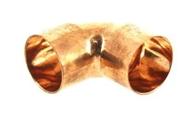 Raccord coudé 90° FF à Souder Ø 28 mm pour Tube Cuivre - Ref 90067 - Comptoir de Picardie