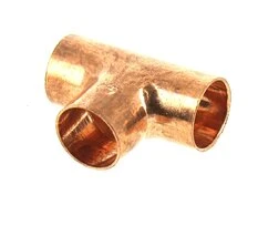 Raccord Té à Souder Femelle Ø 18 pour Tube Cuivre - Ref 92125 - Comptoir de Picardie