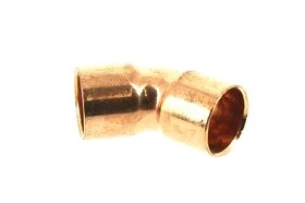 Raccord Coudé à 45° FF Ø 14 mm à Souder pour Tube Cuivre - Ref 92091- Comptoir de Picardie