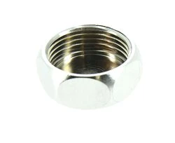 Bouchon chromé Femelle 20 x 27 à Visser - Ref 92668 - Comptoir de Picardie
