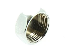 Bouchon chromé Femelle 20 x 27 à Visser - Ref 92668 - Comptoir de Picardie