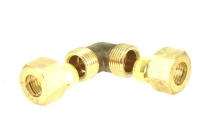 Jonction Coudée Biconique Ø 12 pour Tube Cuivre - Ref 90842 - Comptoir de Picardie