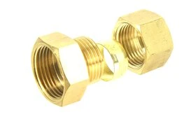 Jonction réduit Bicone Ø18 et raccord F 20 x 27 Laiton - Ref 90816 - Comptoir de Picardie