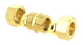 Jonction Biconique Laiton Ø 18 pour Tube Cuivre - Ref 90755 - Comptoir de Picardie