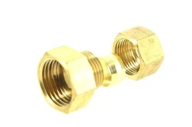 Jonction réduit Bicone Ø12 et raccord F 15 x 21 Laiton - Ref 90809 - Comptoir de Picardie