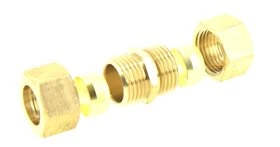 Jonction Biconique Laiton Ø 16 pour Tube Cuivre - Ref 90754 - Comptoir de Picardie