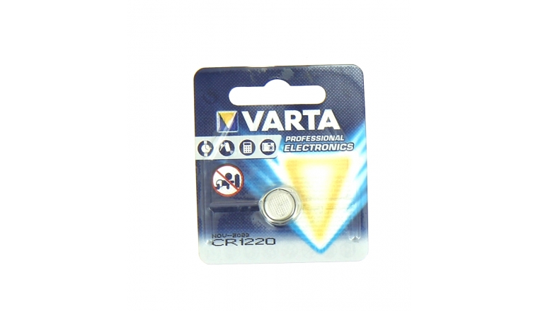 Pile Bouton CR1220 Lithium 3 V - Varta