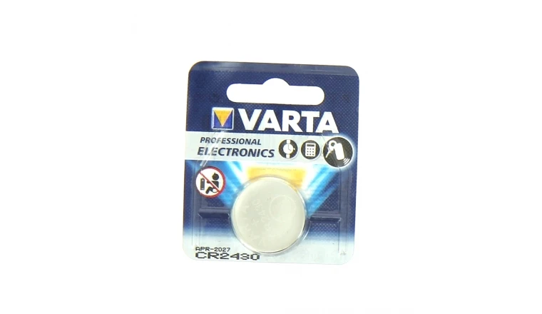 Pile Bouton CR2430 Lithium 3V - Varta