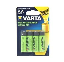 Pile LR6 (AA) Rechargeable 1.2 V - Lot de 4 - Varta