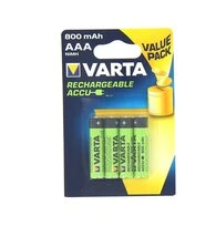 Pile LR03 (AAA) Rechargeable 1.2 v - Lot de 4 - Varta