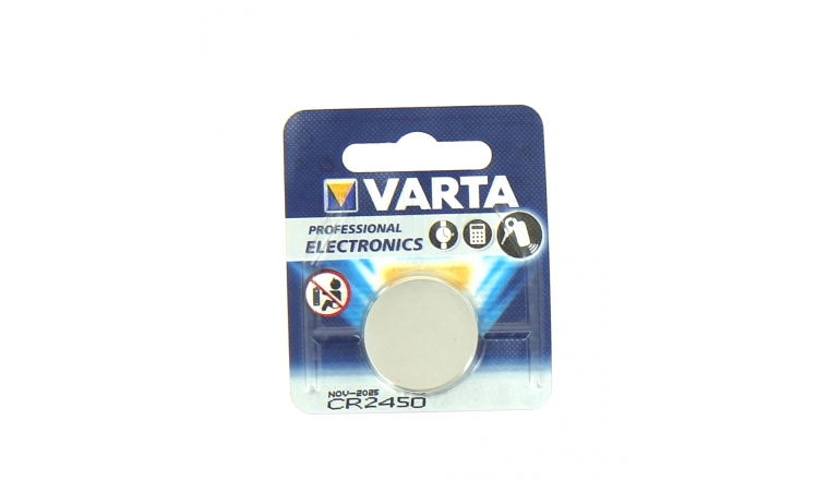 Pile Bouton CR2450 Lithium 3 V - Varta