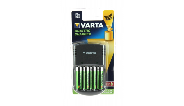 Chargeur Piles Varta+ 4 Piles AA Rechargeable