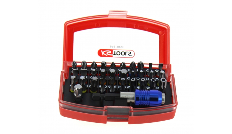 Coffret de 28 embouts de vissage KS TOOLS 1/4'' à code couleur TORSIONpower  - 918.3015 - Espace Bricolage