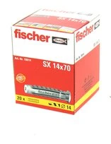 Cheville Nylon SX Ø 14 x70 mm -Boîte de 20 - Fischer