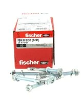 Goujons d'Ancrage FBN II Ø 8 x 91 mm  Acier Electrozingué - Boîte de 50 -  Fischer