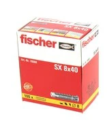 Cheville Nylon SX Ø 8 x 40 mm -Boîte de 100 - Fischer