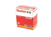 Cheville Nylon SX Ø 8 x 40 mm -Boîte de 100 - Fischer