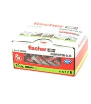 Cheville Duopower Ø 6 x 30 mm - Boîte de 100 - Fischer
