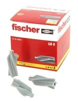 Cheville Nylon GB 8 pour Béton Cellulaire  Ø 8 x 50 mm - Boîte de 25 - Fischer