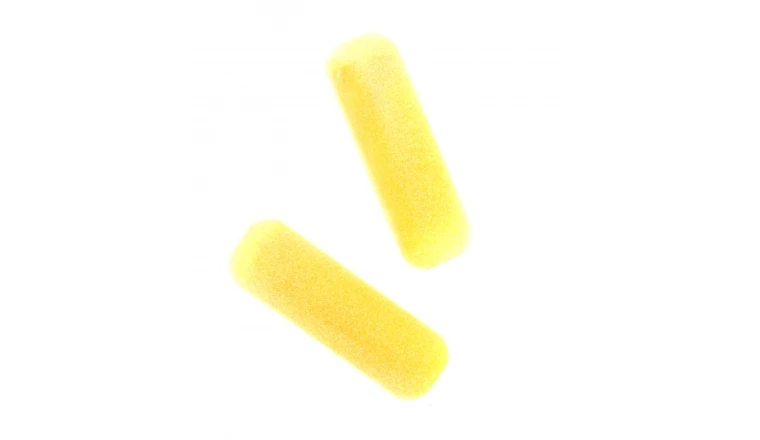 Lot de 2 Recharges Mousse floquée 110 mm pour Mini rouleau 
