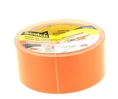 Adhésif de Réparation Toile Chantier Orange 25 m x 48 mm - 3M