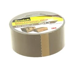 Adhésif d'Emballage Marron 100 m x 48 mm - 3M