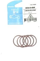 Lot de 5 Joints Fibres  pour Tête de Robinet 23 x 27