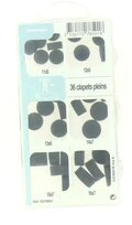 Coffret de 36 Clapets Pleins de 11 x 5 à 16 x 7 mm