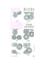Coffret de 30 Clapets percés et Pleins de 12 à 17 mm de diamètre