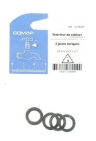 Lot de 5 Joints Toriques N° 9 pour Robinet 10.5 x 15.9 x 2.7 mm
