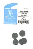 Lot de 5 Clapets Pleins pour Robinet Dimpre 16 x 4 mm