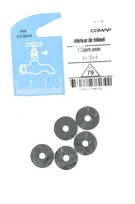 Lot de 5 Clapets Percés pour Robinet 4 x 16 x 6 mm