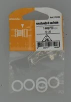 Joint PTFE pour Installation sanitaire 12 x 17 - Lot de 5 - Eau froide et Eau chaude