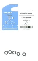 Lot de 5 Joints Toriques N° 3 pour Robinet 4,2 x 8 x 1.9 mm