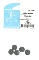 Lot de 5 Clapets Pleins pour Robinet 12 x 5 mm