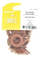 Joint Fibre pour Installation sanitaire 20 x 27 - Lot de 40 - Eau froide et Eau chaude