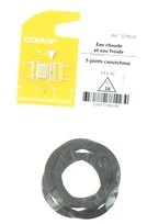 Joint caoutchouc pour Installation sanitaire 33 x 42 - Lot de 5 - Eau froide et Eau chaude