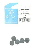 Lot de 5 Clapets Pleins pour Robinet Chaffoteaux 12,4 x 5 mm