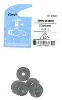 Lot de 5 Clapets Percés pour Robinet 4 x 18 x 5 mm