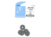 Lot de 5 Clapets Percés pour Robinet 4 x 18 x 5 mm