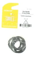 Joint caoutchouc pour Installation sanitaire 26 x 34 - Lot de 5 - Eau froide et Eau chaude