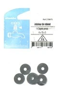 Lot de 5 Clapets Percés pour Robinet 4 x 15 x 5 mm