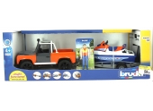 Jeep Land Rover et son Jet ski - Bruder 2599