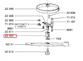 Accouplement pour Tondeuse NAT, NATF, NATF2 et NTE - Ref 22450 - Outils Wolf