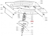 Rondelle de friction pour T51K, T51B2F et T51K2F - Ref 42622 - Outils Wolf